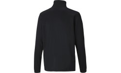 Толстовка подростковая Puma TeamRise 1/4 Zip Black 657395 03