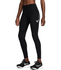 Nike sieviešu legingi W Nk Df Fast Mr 7/8 Tights Black FV6682 010