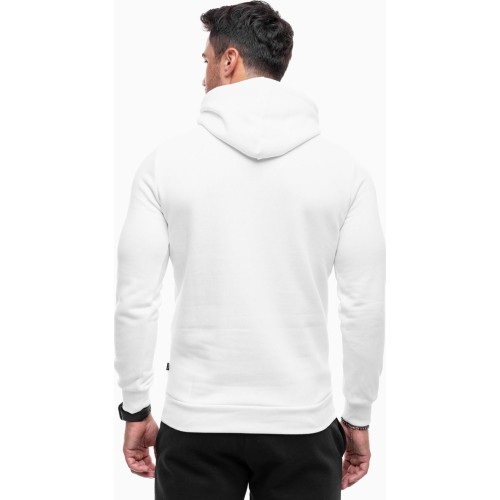 Puma Ess+ Logo Lab Hoodie FL vīriešu jaka, balta 681775 02