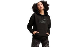 Puma sieviešu džemperis Ess+ Animal Hoodie Fl Black 681492 01
