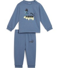 Puma X Trolls Minicat Crew Kids' Tracksuit Blue 627382 24