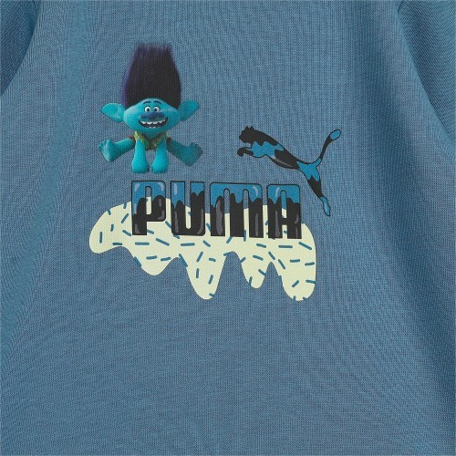 Puma X Trolls Minicat Crew bērnu sporta tērps, zils 627382 24