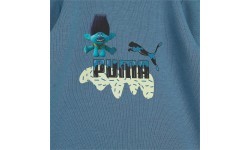 Детский спортивный костюм Puma X Trolls Minicat Crew, синий 627382 24