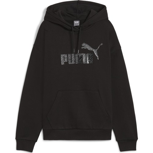 Puma sieviešu džemperis Ess+ Animal Hoodie Fl Black 681492 01