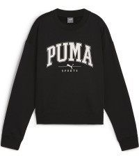 Puma Squad Crew FL women's sweatshirt Black 681539 01