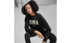 Puma Squad Crew FL sieviešu džemperis Black 681539 01