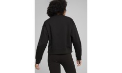 Puma Squad Crew FL sieviešu džemperis Black 681539 01