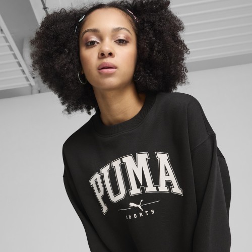 Женский свитшот Puma Squad Crew FL Black 681539 01