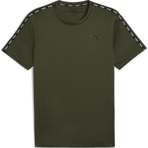 Puma vīriešu T-krekls Essentials Taped Tee Khaki 524180 80