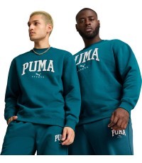 Мужская толстовка Puma Squad Crew FL Cold Green 681794 22