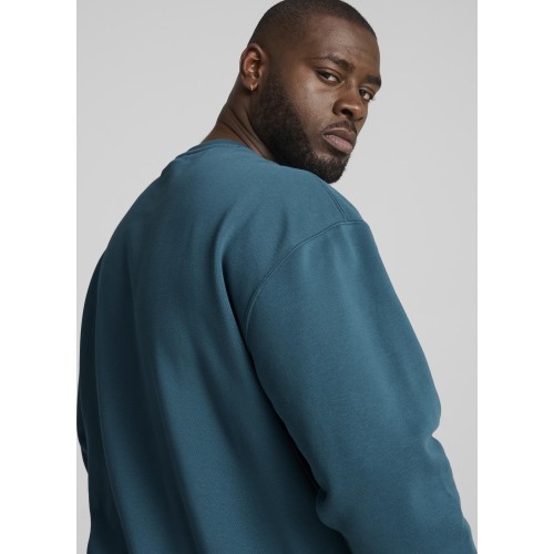 Puma Men's Sweatshirt Squad Crew FL Cold Green 681794 22