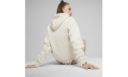 Puma sieviešu džemperis Ess+ Animal Hoodie Fl White 681492 87