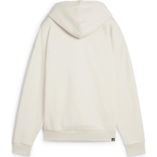 Puma Ess+ Animal Hoodie FL women's sweatshirt, white, 681492 87