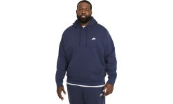 Nike Men's Sweatshirt NSW Club Hoodie PO BB FL Navy BV2654 410