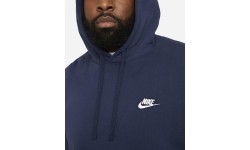 Мужская толстовка Nike NSW Club Hoodie PO BB FL Navy BV2654 410