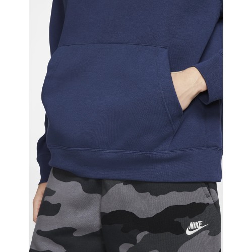 Nike Men's Sweatshirt NSW Club Hoodie PO BB FL Navy BV2654 410