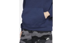 Мужская толстовка Nike NSW Club Hoodie PO BB FL Navy BV2654 410