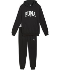 Спортивный костюм мужской Puma Squad Hooded чёрный 681901 01