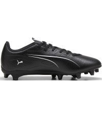 Футбольная обувь Puma Ultra 5 Play FG/AG унисекс, чёрная 107689 02