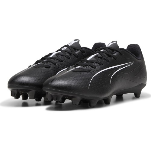 Футбольная обувь Puma Ultra 5 Play FG/AG унисекс, чёрная 107689 02