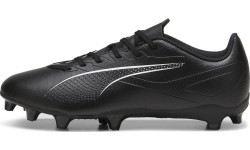 Футбольная обувь Puma Ultra 5 Play FG/AG унисекс, чёрная 107689 02