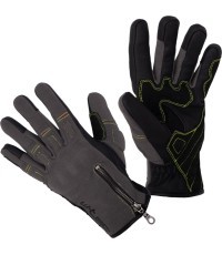 Vasaras motocikla cimdi W-TEC Wavniko - Grey