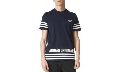 Adidas Originals STREET GRP TEE T-shirt Blue AZ1139