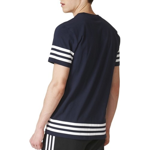 Футболка Adidas Originals STREET GRP TEE Blue AZ1139