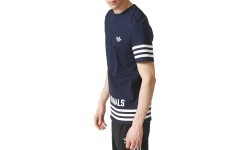Adidas Originals STREET GRP TEE T-shirt Blue AZ1139