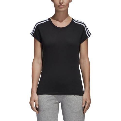 Adidas blūze Ess 3S Slim Tee Black S97183