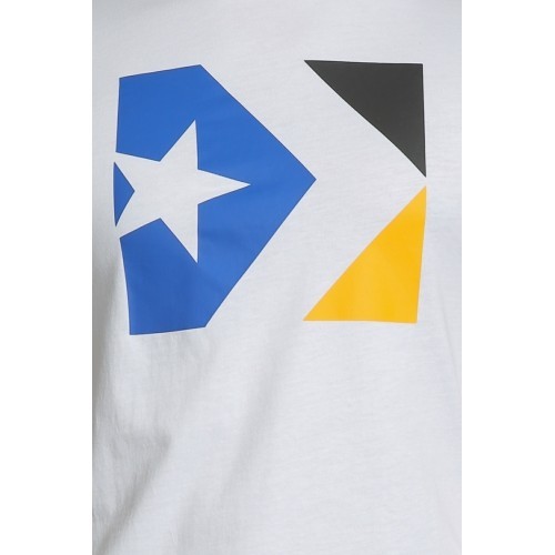 Converse T-krekls Star Chevron Tri Color Tee White 10005884 102