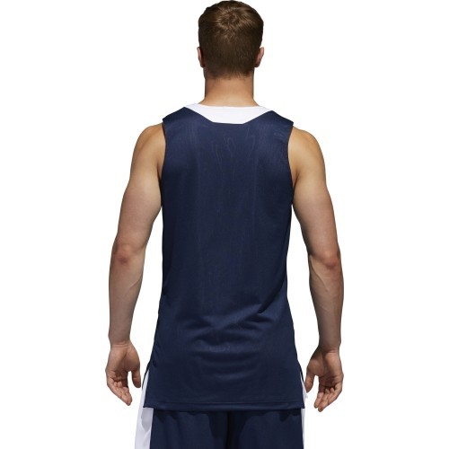 Adidas Reversible Crazy Explosive Basketball Jersey Navy White CD8690