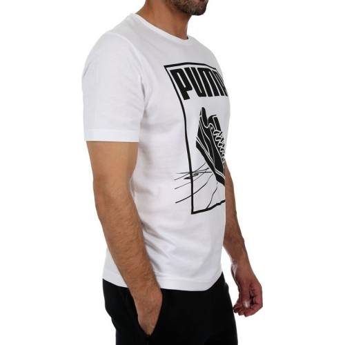 Puma T-krekls Track Tee White 594870 02