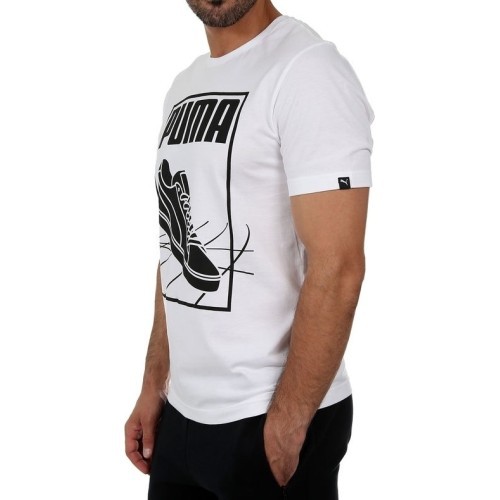 Puma Track Tee T-Shirt White 594870 02