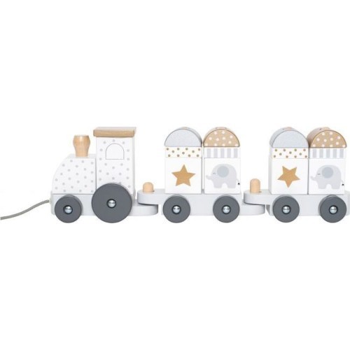 Train with Blocks JaBaDaBaDo Silver Line