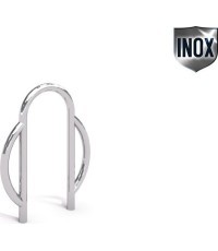 Stainless Steel Bicycle Rack Inter-Play 08