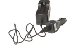 Yate automašīnas lādētājs Li-ion 18650 baterijām ar USB kabeli