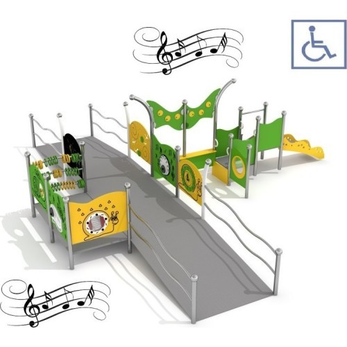 Multifunctional Set for Wheelchair Users Inter-Play 3