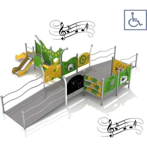 Multifunctional Set for Wheelchair Users Inter-Play 3