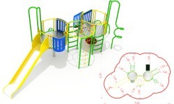 Metal Playground Model CM-0115