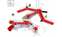 Multifunctional Climbing Set for Wheelchair Users Inter-Play Dragon