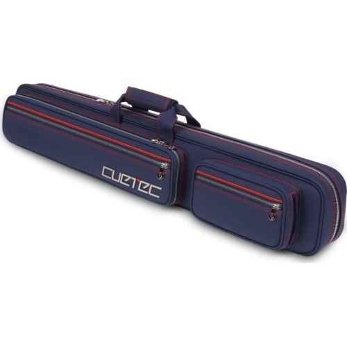Mīksts futrālis biljarda kijai Cuetec Pro Line, tumši zils, 4x8, 85 cm