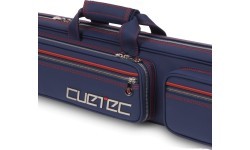 Mīksts futrālis biljarda kijai Cuetec Pro Line, tumši zils, 4x8, 85 cm