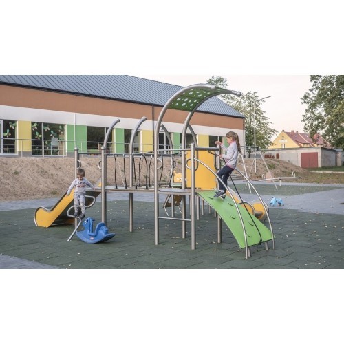 Playground Climbing Frame Inter-Play Dometo 3-1