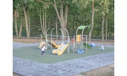 Playground Climbing Frame Inter-Play Dometo 3-1