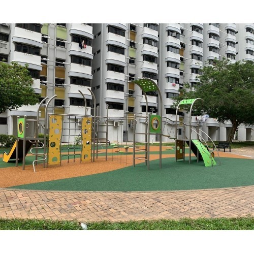 Playground Climbing Frame Inter-Play Domo 4-1
