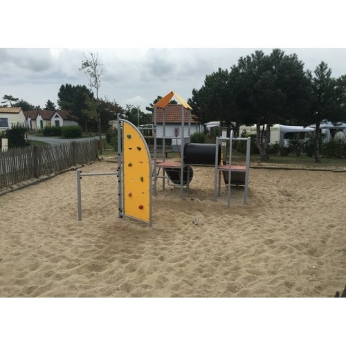 Multifunctional Playground Climbing Set Inter-Play Camellia