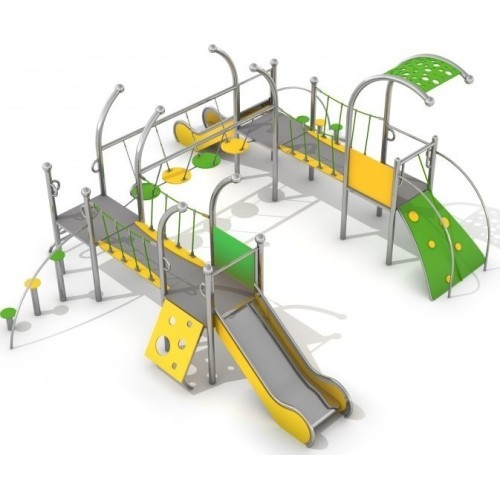 Playground Climbing Frame Inter-Play Dometo 4-1