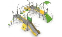 Playground Climbing Frame Inter-Play Dometo 4-1