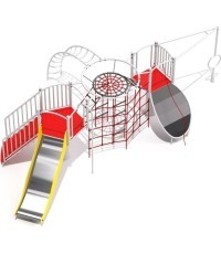 Multifunctional Playground Climbing Set Inter-Play Indus